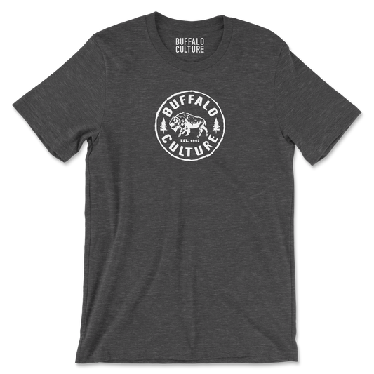 "EST. 1992" Badge Dark Grey Heather Tee