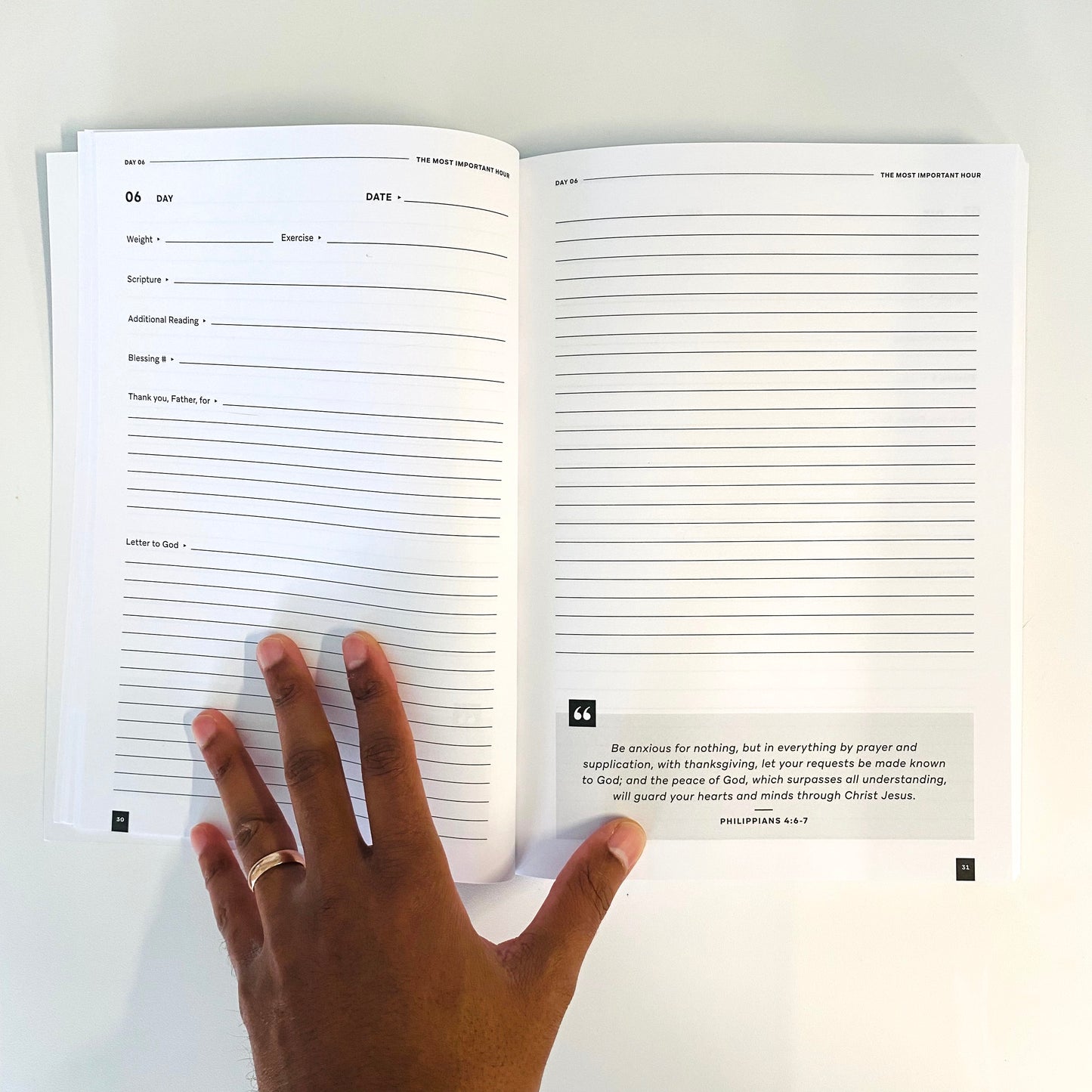 The Most Important Hour: A 90-Day Quiet Time Journal