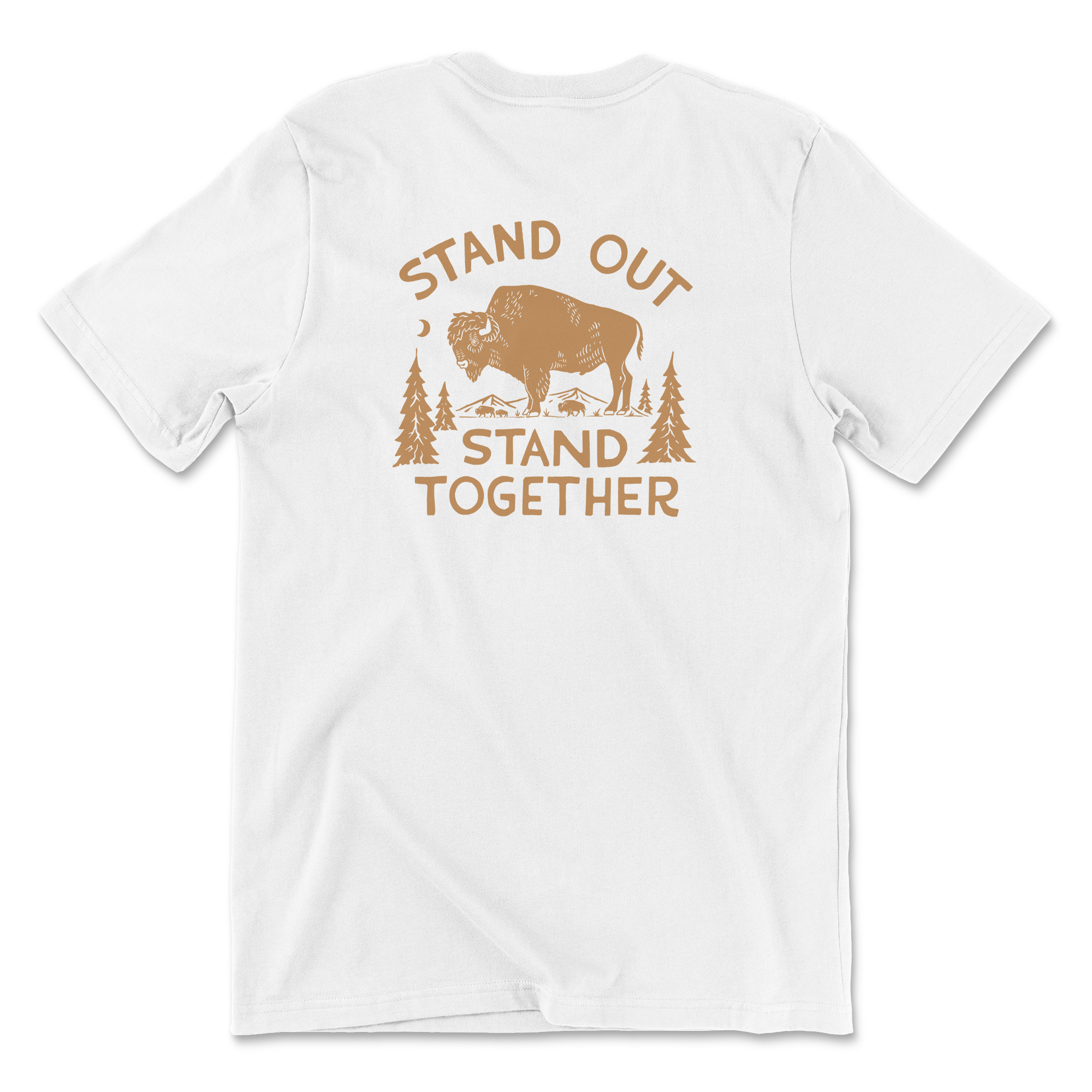 "Stand Out & Stand Together" White Tee C12 Store
