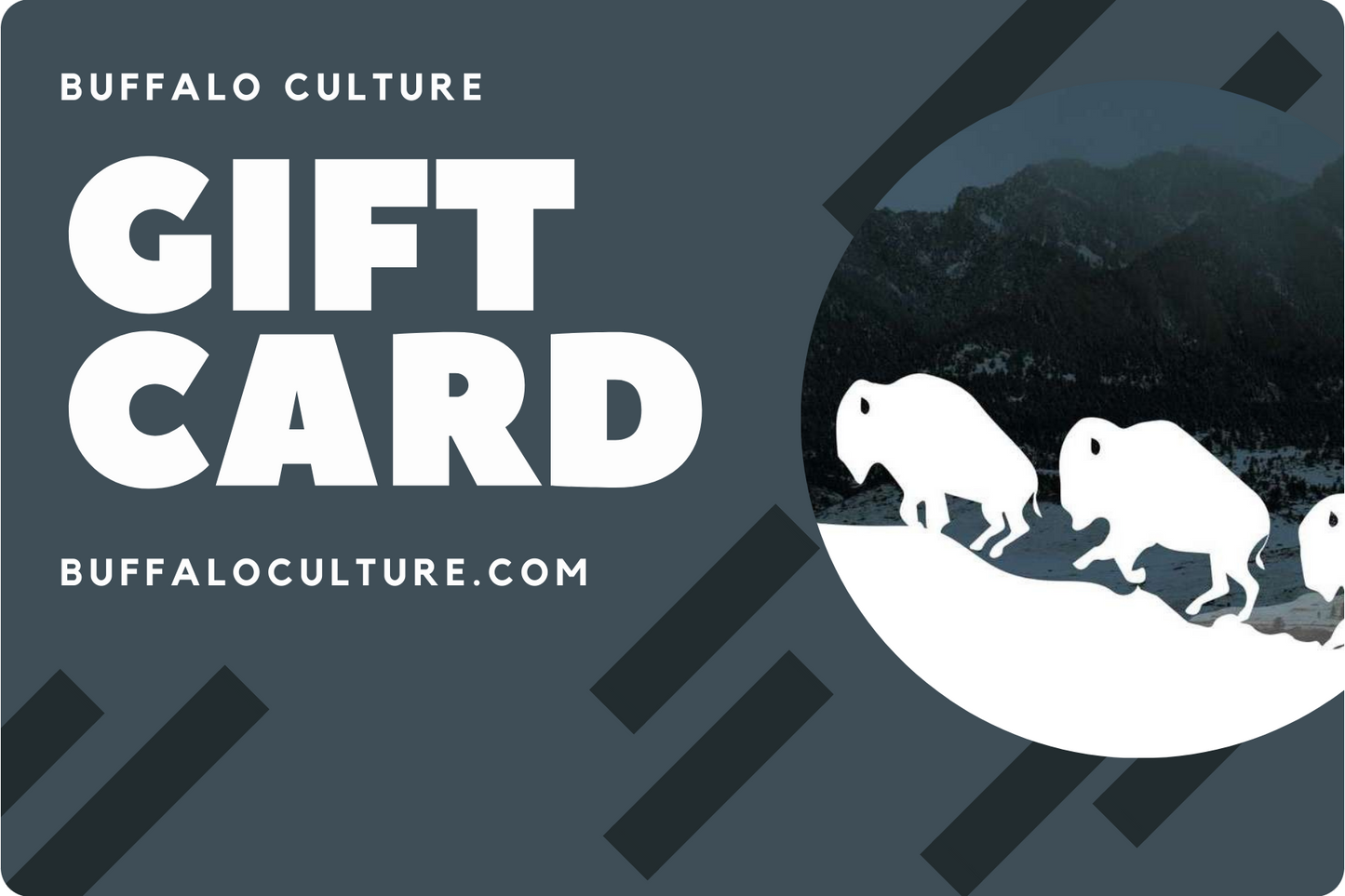 Buffalo Culture Gift Card